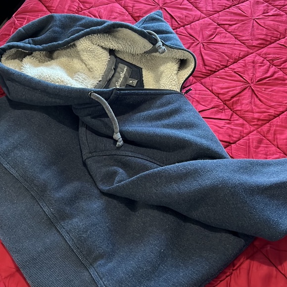 Eddie Bauer Shearing Zip Sweatshirt - Picture 4 of 4